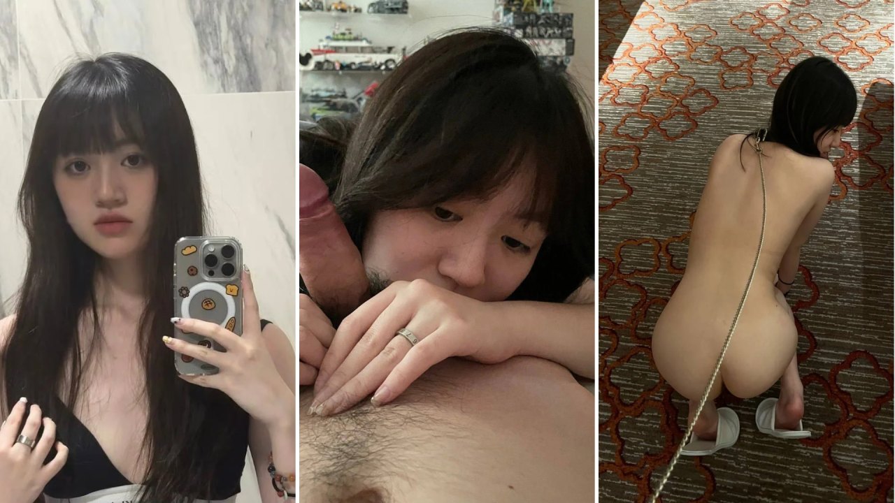 哈尔滨医科大 极品母狗李玉缘 被男友调教到位了 趴在地上牵着狗链 各种姿势完美露脸无套抽插